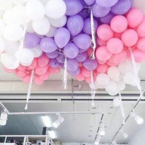 Единорог, Розовое золото, Золото яркое, металлик 30 см